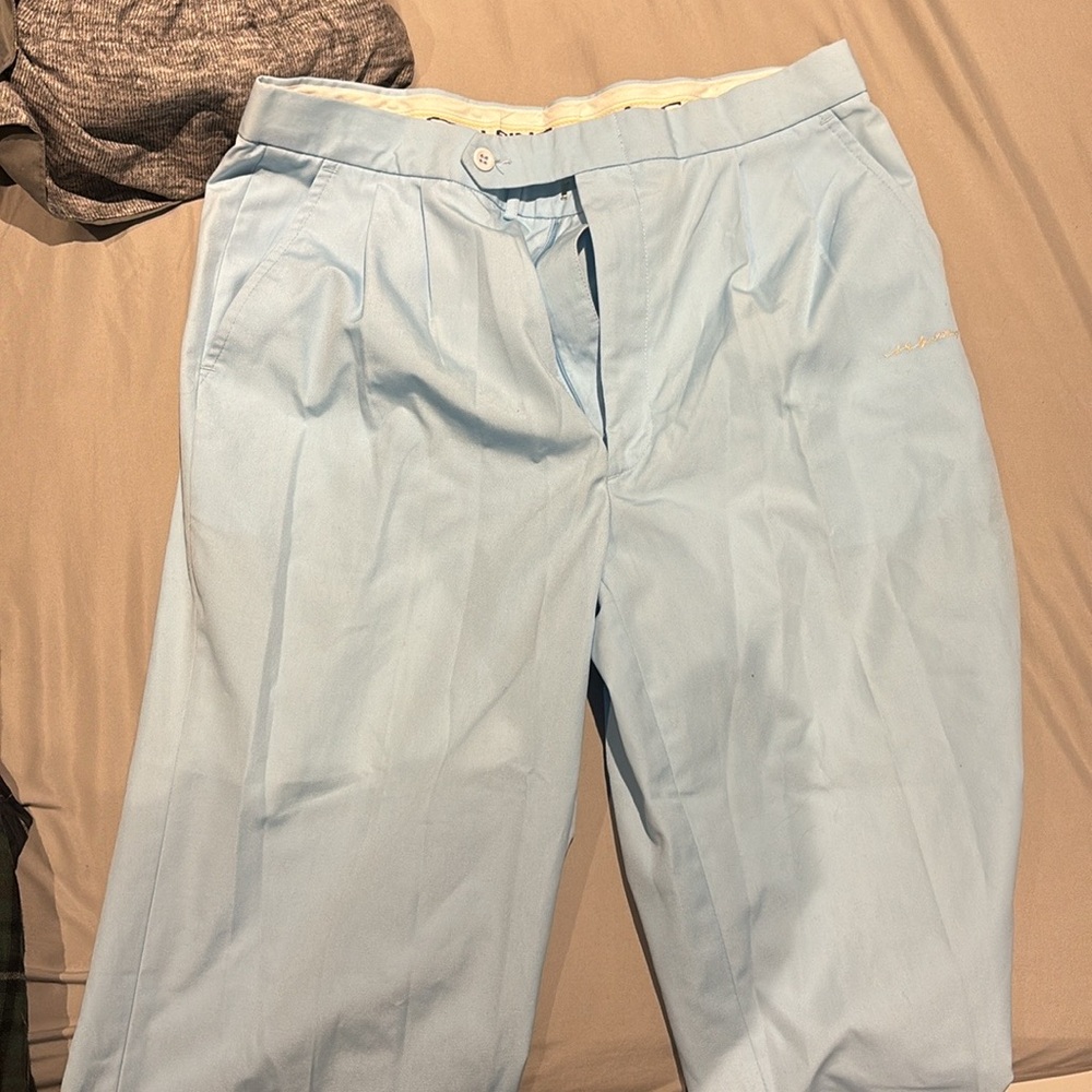 men’s light blue pants